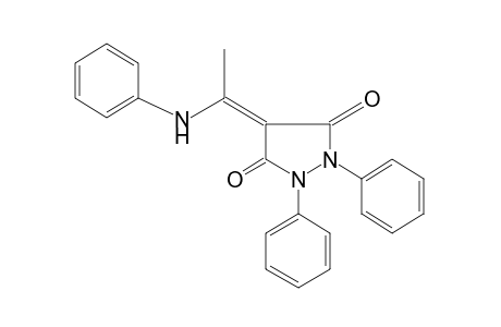 4-(1-anilinoethylidene)-1,2-diphenyl-3,5-pyrazolidinedione