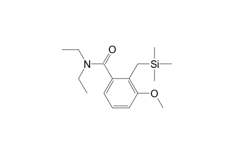 N,N-diethyl-3-methoxy-2-[(trimethylsilyl)methyl]benzamide