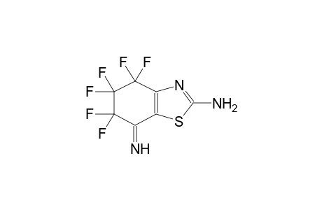 2-Amino-7-imino-perfluoro-4,5,6-trihydrobenzo[1,3]-thiazole