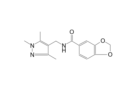 1,3-benzodioxole-5-carboxamide, N-[(1,3,5-trimethyl-1H-pyrazol-4-yl)methyl]-