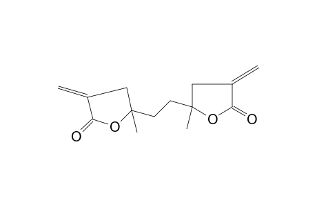 5,5'-ethylenebis[dihydro-5-methyl-3-methylene-2(3H)-furanone]