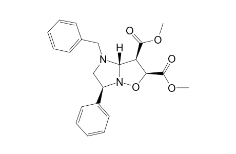 1-Benzyl-6,7-bis(methoxycarbonyl)-3-phenyl-hexahydroimidazo[1,2-b]isoxazole