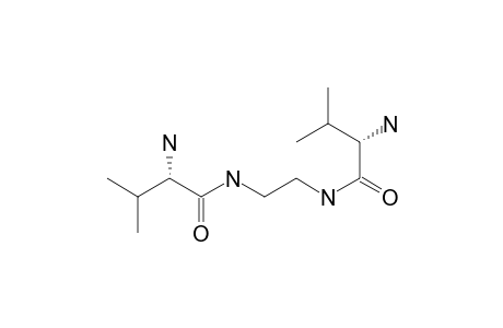 (2S)-2-amino-N-[2-[[(2S)-2-amino-3-methyl-1-oxobutyl]amino]ethyl]-3-methylbutanamide