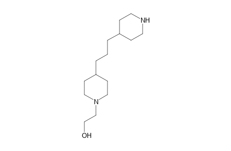 4-[3-(4-piperidyl)propyl]-1-piperidineethanol
