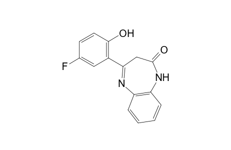 1,3-Dihydro-4-(5-fluoro-2-hydroxyphenyl)-2H-1,5-benzodiazepin-2-one