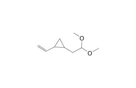 trans-1-(2,2-Dimethoxyethyl)-2-vinylcyclopropane diastereomer