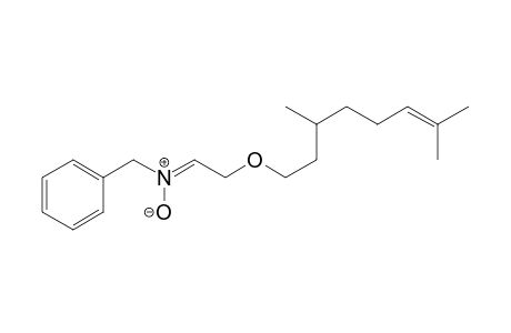 (Z)-N-benzyl-2-((3,7-dimethyloct-6-en-1-yl)oxy)ethan-1-imine oxide