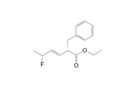 (syn)-(E)-Ethyl-2-benzyl-5-fluorohex-3-enoate