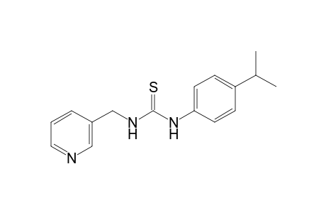 1-(p-cumenyl)-3-[(3-pyridyl)methyl]-2-thiourea
