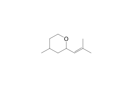 (cis)-2-(1'-Isobutenyl)-4-methyl-tetrahydropyran