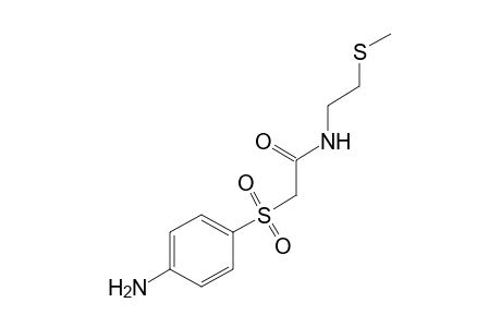 N-[2-(methylthio)ethyl]-2-sulfanilylacetamide