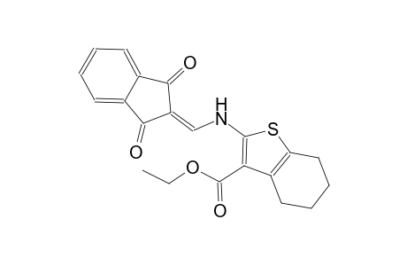 benzo[b]thiophene-3-carboxylic acid, 2-[[(1,3-dihydro-1,3-dioxo-2H-inden-2-ylidene)methyl]amino]-4,5,6,7-tetrahydro-, ethyl ester