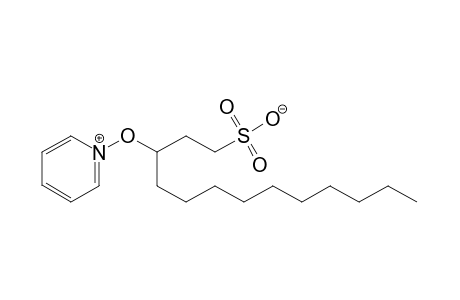 1-{[1-(2-Sulfoethyl)undecyl]oxy}pyridinium hydroxide, inner salt