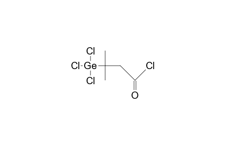 3-Methyl-3-(trichlorogermyl)-butyryl chloride