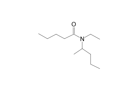 Valeramide, N-(2-pentyl)-N-ethyl-