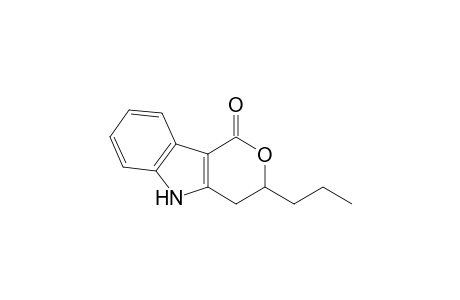 Pyrano[4,3-b]indol-1(3H)-one, 4,5-dihydro-3-propyl-