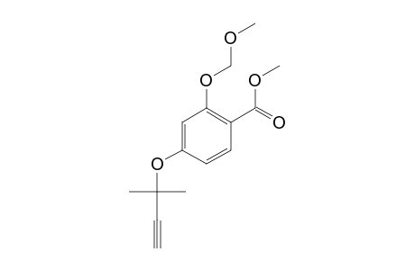 Methyl 2-(methoxymethoxy)-4-(2-methylbut-3-yn-2-yloxy)benzoate