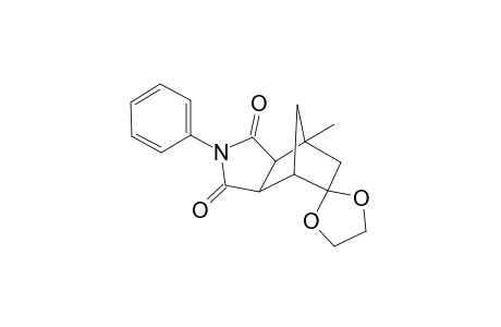 endo-5-(Ethylidenedioxy)-1-methyl-N-phenylbicyclo[2.2.1]heptano[2,3-c]azacyclopentane-2',5'-dione