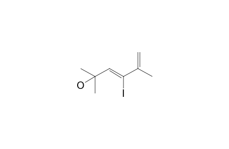 3-Iodo-2,5-dimethylhexa-1,3-dien-5-ol