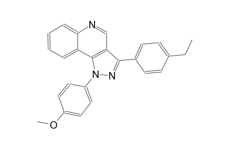 3-(4-ethylphenyl)-1-(4-methoxyphenyl)-1H-pyrazolo[4,3-c]quinoline