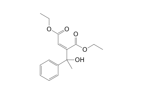 (Z)-2-(1-hydroxy-1-phenylethyl)-2-butenedioic acid diethyl ester