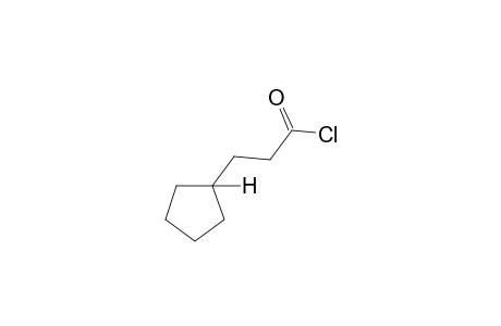 3-Cyclopentanepropionyl chloride