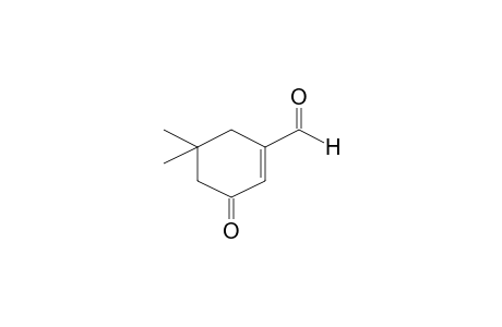 1-Cyclohexene-1-carboxaldehyde, 5,5-dimethyl-3-oxo-