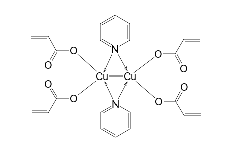 TETRAKIS(ACRYLATO)BIS(PYRIDINE)DICOPPER