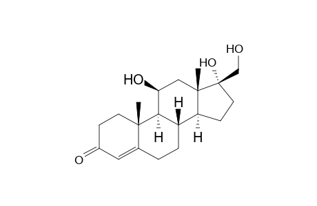 11β,17α-dihydroxy-17-(hydroxymethyl)androst-4-EN-3-one