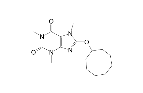 8-Cyclooctanyloxy-carffeine