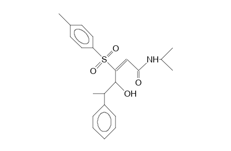 (E)-4-Hydroxy-N-isopropyl-5-phenyl-3-tosyl-hex-2-enamide