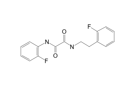 N-(2-Fluorophenethyl)-N'-(2-fluorophenyl)oxamide