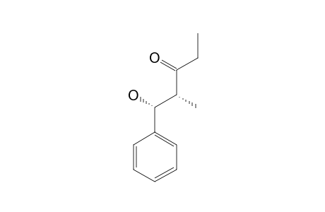 (1RS,2RS)-1-HYDROXY-2-METHYL-1-PHENYLPENTAN-3-ONE