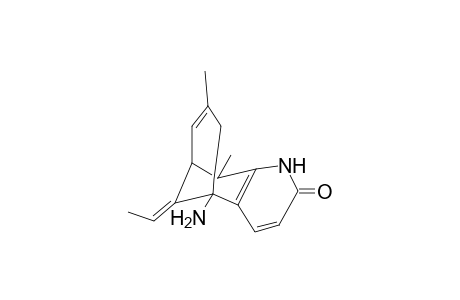 (11E)-11-Ethylidene-5-amino-5,6,9,10-tetrahydro-7,10-dimethyl-5,9-methano-cycloocta[b]pyridin-2(1H)-one