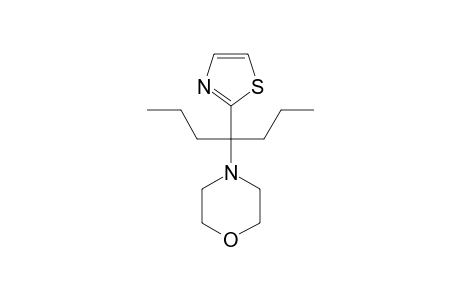 4-[4-(1,3-thiazol-2-yl)heptan-4-yl]morpholine