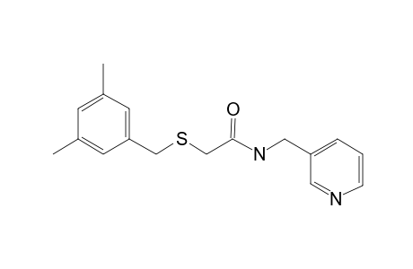 Acetamide, 2-(3,5-dimethylbenzylthio)-N-(3-pyridylmethyl)-