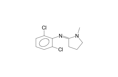 2-[(2,6-DICHLOROPHENYL)IMINO]-1-METHYLPYRROLIDINE