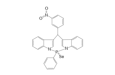 3-[1-(3-NITROPHENYL)-ETHYL]-1-(INDOLE-1-YL)-PHENYL-SELENOPHOSPHINOYL-1H-INDOLE