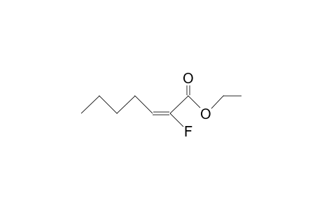 (E)-2-Fluoro-2-heptenoic acid, ethyl ester