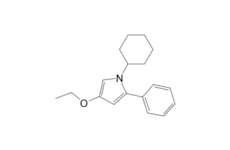 1-Cyclohexyl-4-ethoxy-2-phenylpyrrole