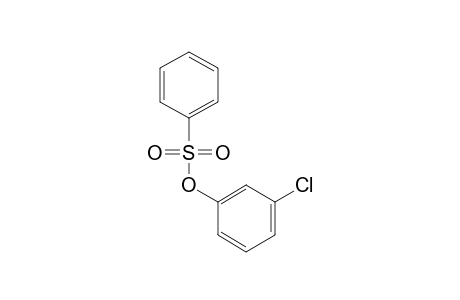 BENZENESULFONIC ACID, m-CHLOROPHENYL ESTER