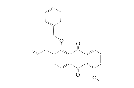 1-(Benzyloxy)-5-methoxy-2-(prop-2'-enyl)anthraquinone