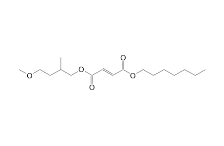 Fumaric acid, heptyl 2-methyl-4-methoxybutyl ester