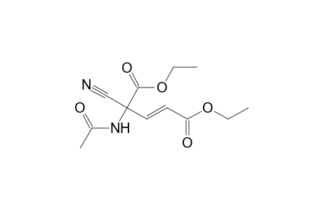DIETHYL-(E)-4-(ACETYLAMINO)-4-CYANO-2-PENTENEDIONATE