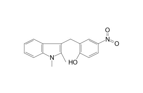2-(1,2-Dimethyl-1H-indol-3-ylmethyl)-4-nitrophenol