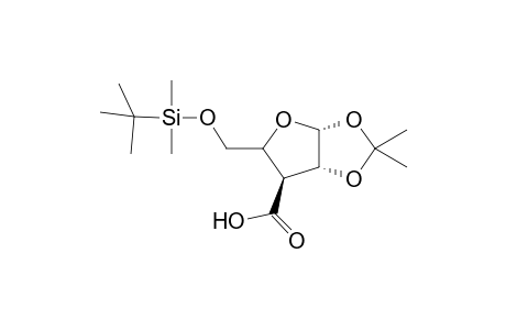 5-O-tert-Butyldimethylsilyl-1,2-O-isopropylidene-L-xylofuranose-3-carboxylic acid