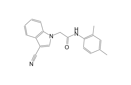 2-(3-cyano-1H-indol-1-yl)-N-(2,4-dimethylphenyl)acetamide