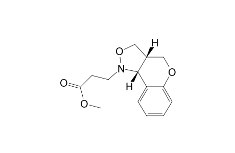 3H-[1]Benzopyrano[4,3-c]isoxazole-1(4H)-propanoic acid, 3a,9b-dihydro-, methyl ester, cis-