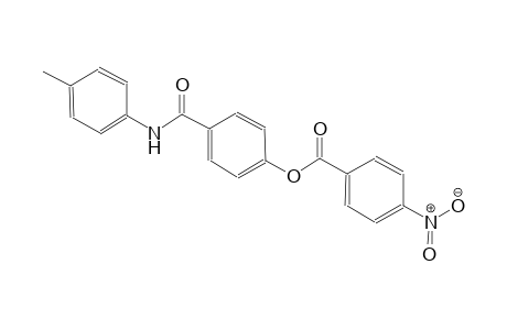 benzamide, N-(4-methylphenyl)-4-[(4-nitrobenzoyl)oxy]-