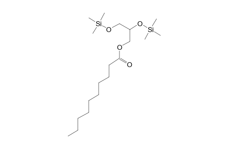 Decanoic acid, 2,3-bis(trimethylsiloxy)propyl ester